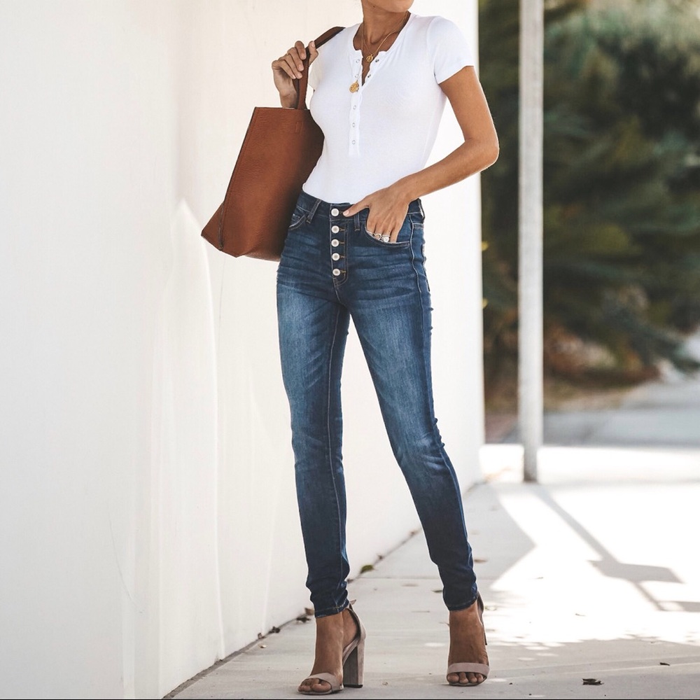 1 LEFT SALE‼️Nash Button up Skinnies - Picture 2 of 8